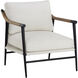 Meadow Heather Ivory Tweed Armchair